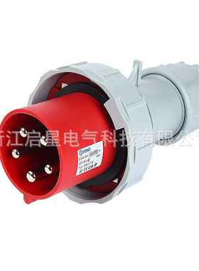 启星QX-1114  5芯63A IP67工业插头