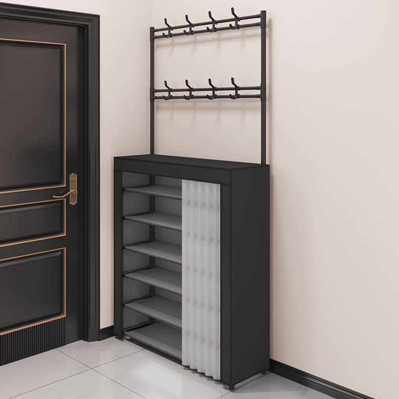 防尘鞋架多层家用落地一体式鞋帽架客厅门口衣帽架租房置物架子,住宅家具,鞋架,淘宝优惠券,粉丝福利购,淘宝优惠卷