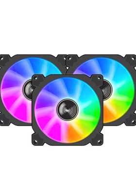 乔思伯FR925 argb台式机箱cpu散热器风扇9cm温控pwm9厘米90mm