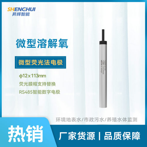 微型溶解氧在线传感器 荧光法 高精度手持膜法溶解氧在线分析仪