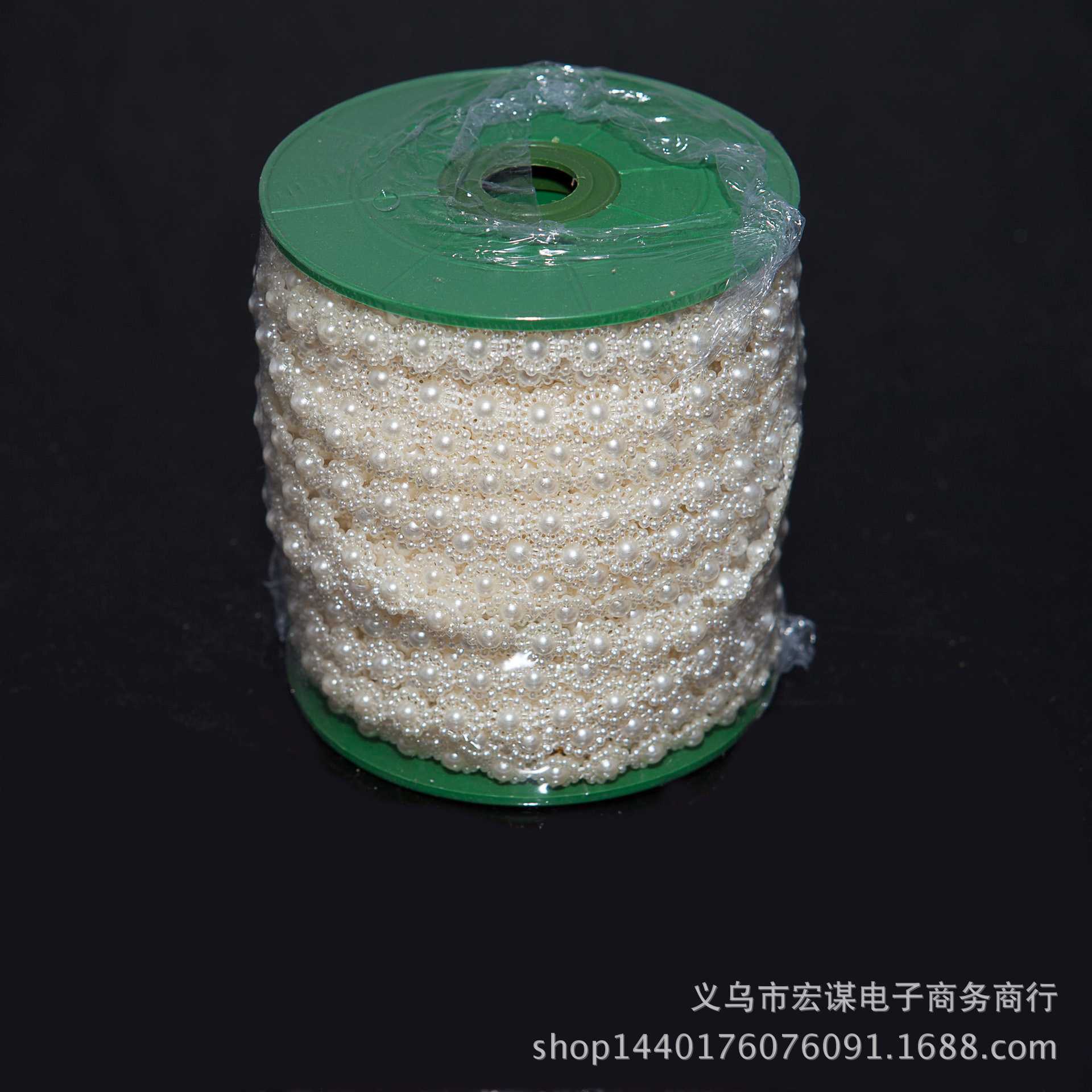 10mm太阳花形连线珠 diy手捧花 圣诞节婚礼装饰挂珠