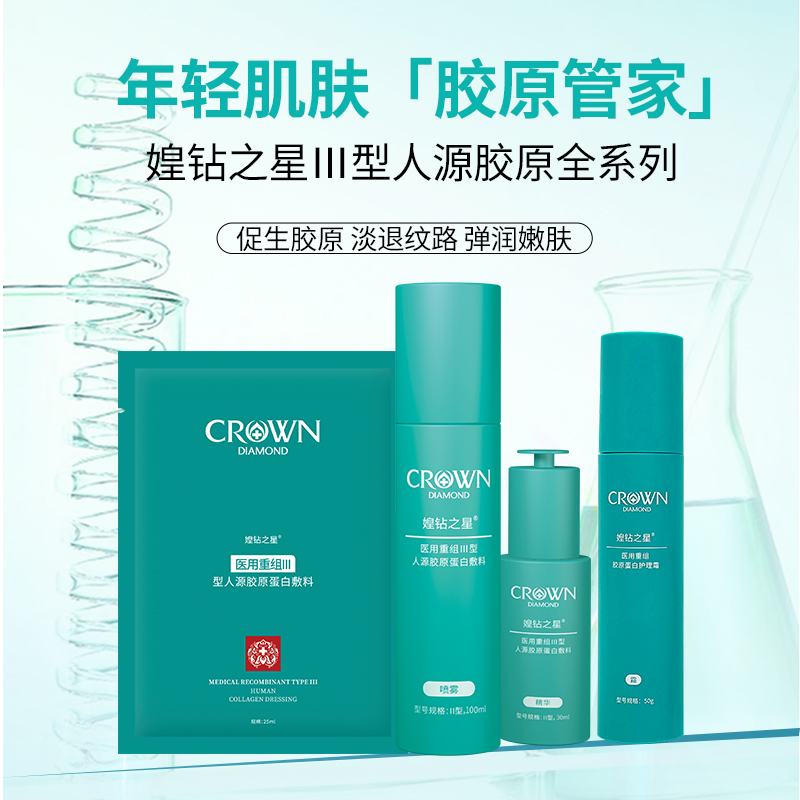 医用重组三型人源胶原蛋白敷料