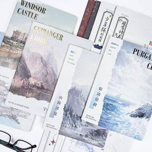 海义2025年新款b5笔记本本子高颜值精致高级女生a4大号薄款a5小号初中高中生专用工作办公考研商务高档横线本