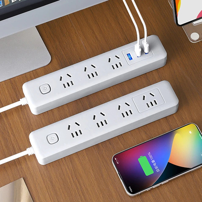 半米家用USB充电多孔插线板