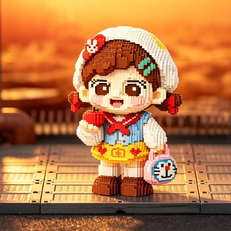 2026新年女孩系列积木大颗粒