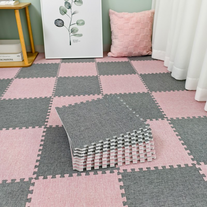 床边泡沫拼接垫子地垫卧室地毯客厅地板垫房间大面积全铺家用防摔
