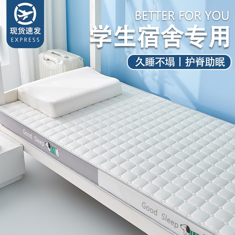 宿舍学生乳胶床垫软垫家用单人记忆棉海绵垫褥子租房地铺睡垫
