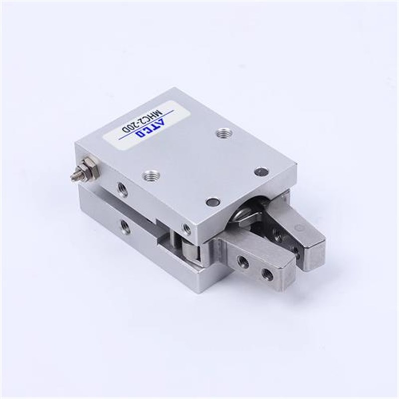 45度八字型气动手指气缸MHC2-10D/16D/20D/25D/32D支点开闭型气爪