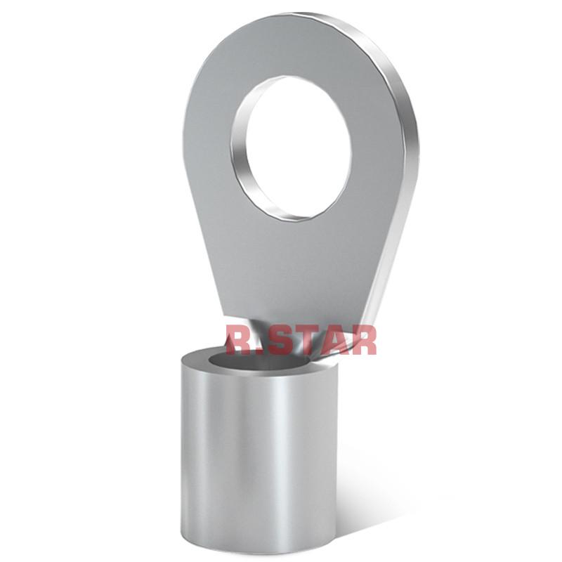 RNB1.25/2/3.5/5.5/8/14/22铜鼻子裸端头圆型冷压端子线鼻子o型