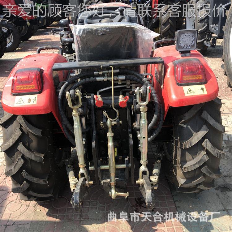 大045四缸四轮拖拉机PVI果低矮园型低油耗旋耕机棚王拖拉机