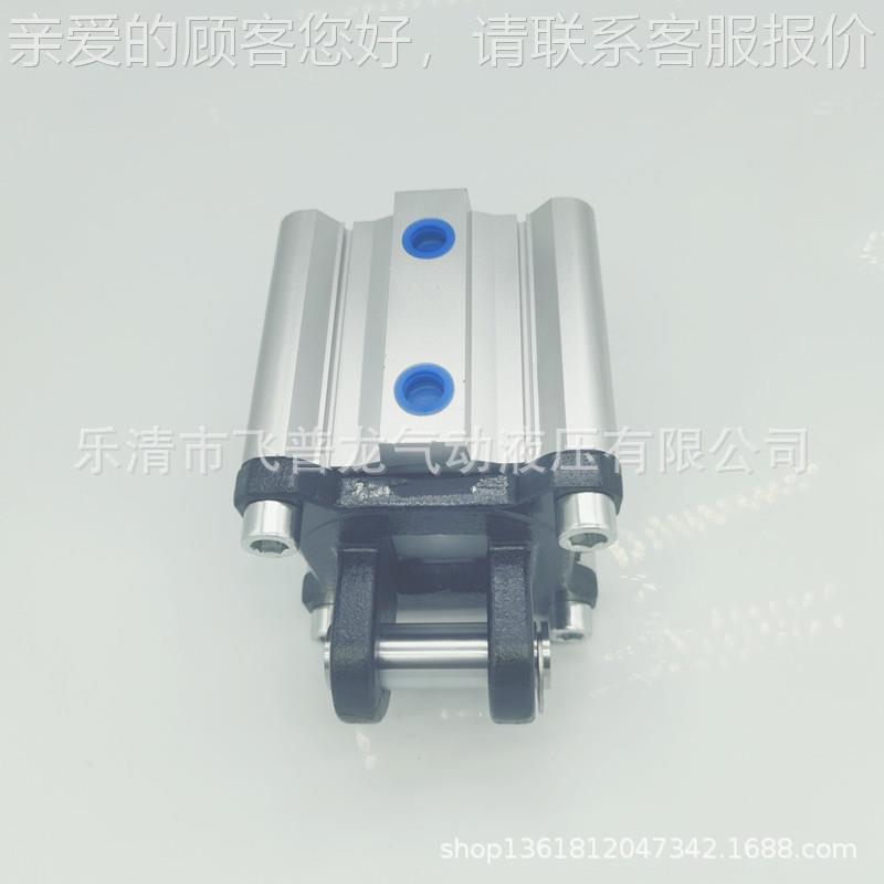 四型方带安装附C589Q2B薄气缸CDQ2D100-60DCZ气缸件CDQ2B80-50DC