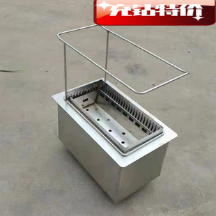 High Charcoal Efficiency Steel Barbe Stainless 工厂Household