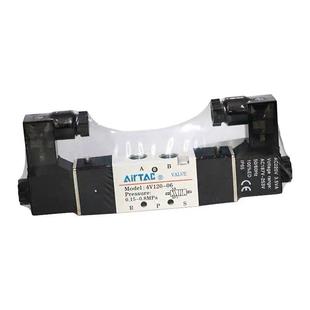 4v120 4v320 15双头电磁阀 亚德客电磁阀4v220 4v420