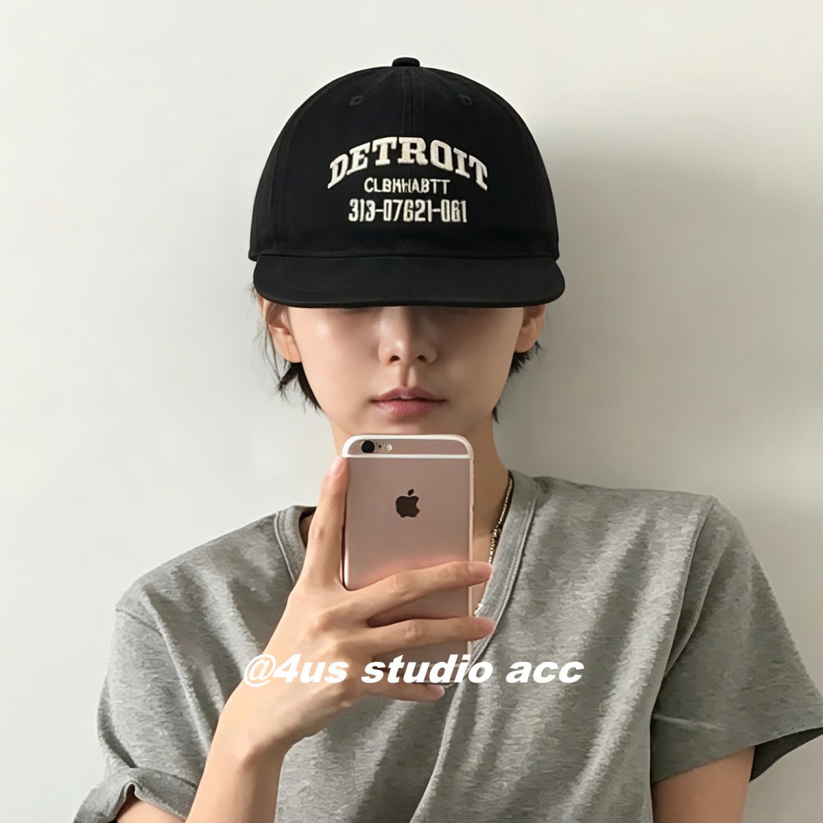 复古美式刺绣棒球帽男女同款