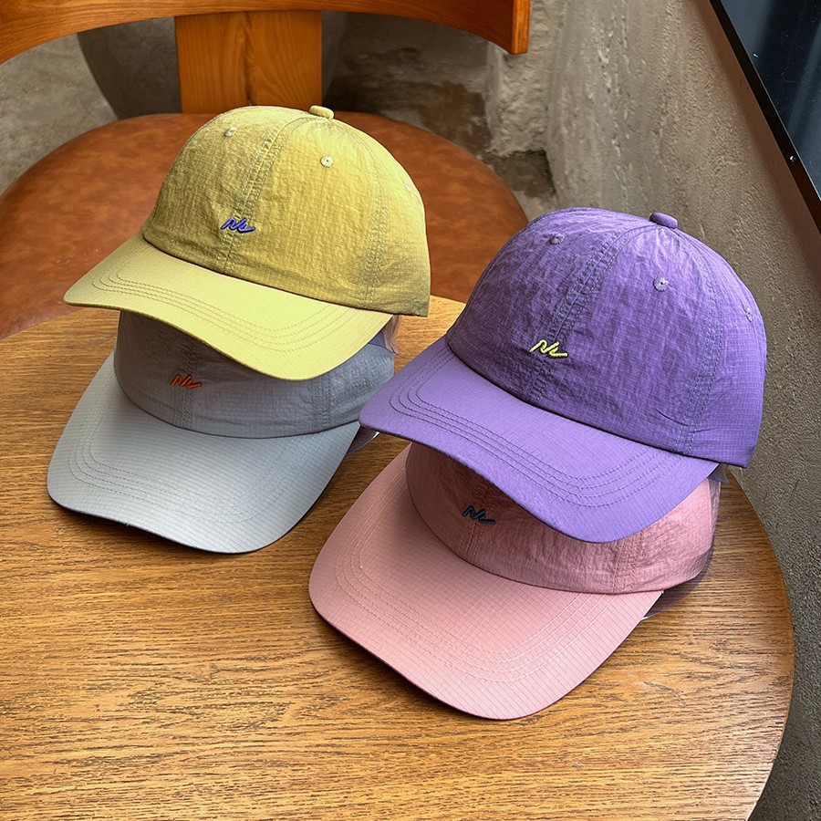 速干面料棒球帽女夏季