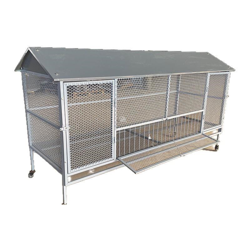 鸡笼鸭笼鸽笼圆孔加密兔笼防鼠蛇黄鼠狼鹌鹑养鸡棚外喂鸡笼子家用