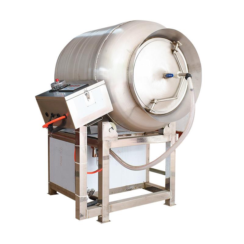 全自动变频真空滚揉机牛羊肉腌制入味机酱菜腌制机不锈钢大容量