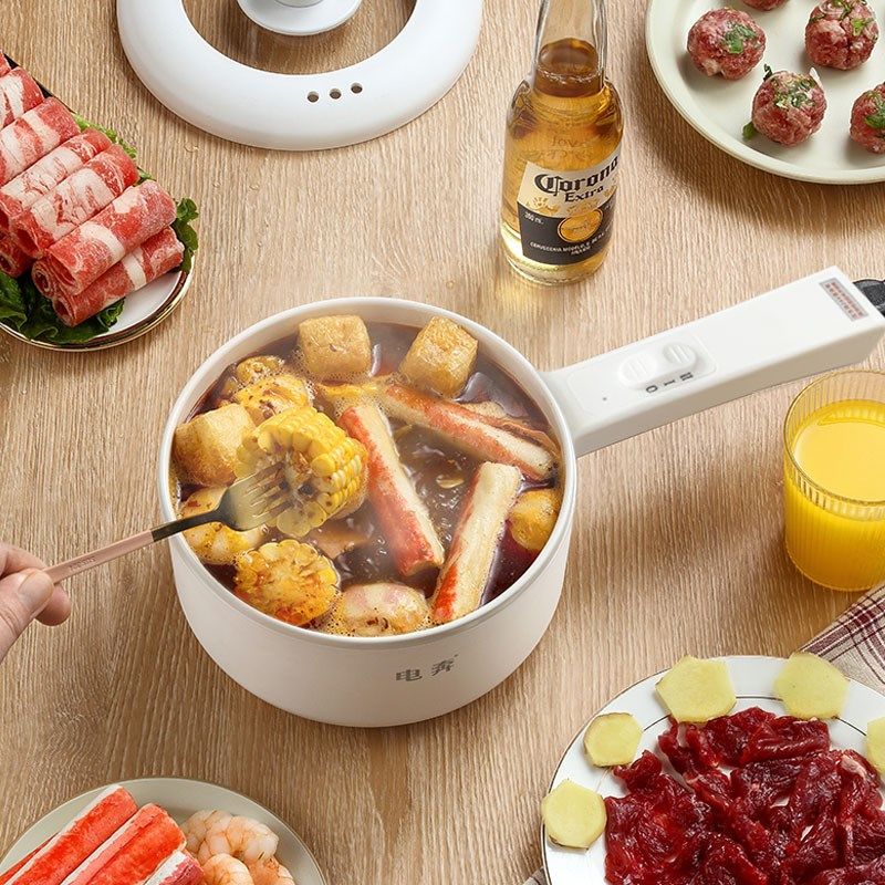 电奔车载电炒锅24V货车车用炒菜电煮电饭锅1.8L煎大功率蒸煮火锅