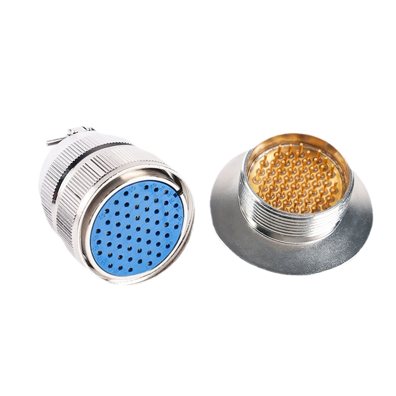 航空插头304不锈钢KF16/25/40真空气密性玻璃S烧结馈通安装连接器