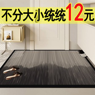 轻奢可裁剪入户门口进门地垫防滑吸水门里门外除尘地毯家用免洗