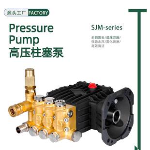 高压泵柱塞泵高压泵头洗车清洗泵大棚打药高压喷雾柱塞泵园林雾化