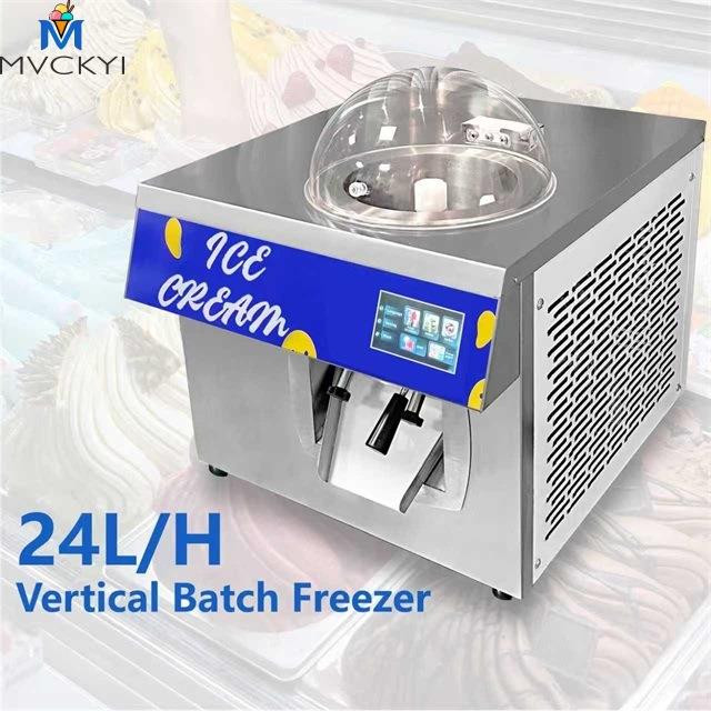 冰淇淋机商用小型摆摊设备意式雪糕Gelato机全自动台式冰激凌机器