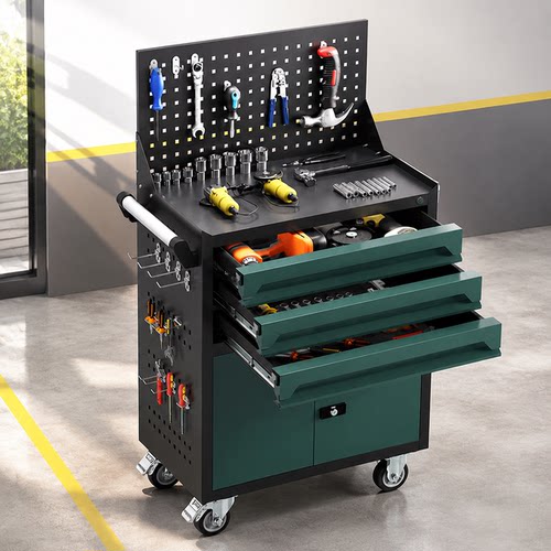 重型工具车车间移动抽屉工具柜