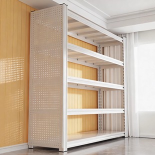 家用货架置物架多层落地阳台仓库储物架杂物间商用超市钢制收纳架