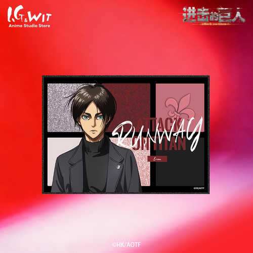 【新品】I.G WIT 进击的巨人RUNWAY眼影盘亚克力色纸撤退矮人预售