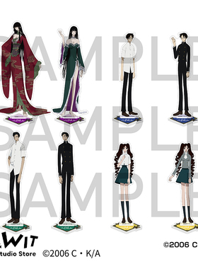 I.G WIT官方现货 xxxHOLiC 角色亚克力立牌 四月一日动漫周边日谷