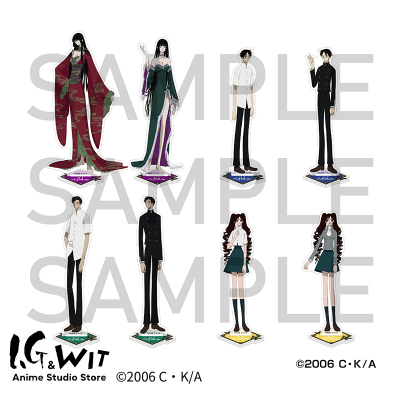 I.G WIT官方现货 xxxHOLiC 角色亚克力立牌 四月一日动漫周边日谷