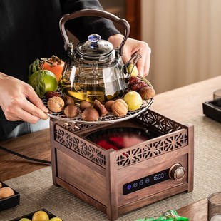 煮茶炉室内烧水壶多功能煮茶器煮茶壶 高档围炉煮茶电陶炉2024新款