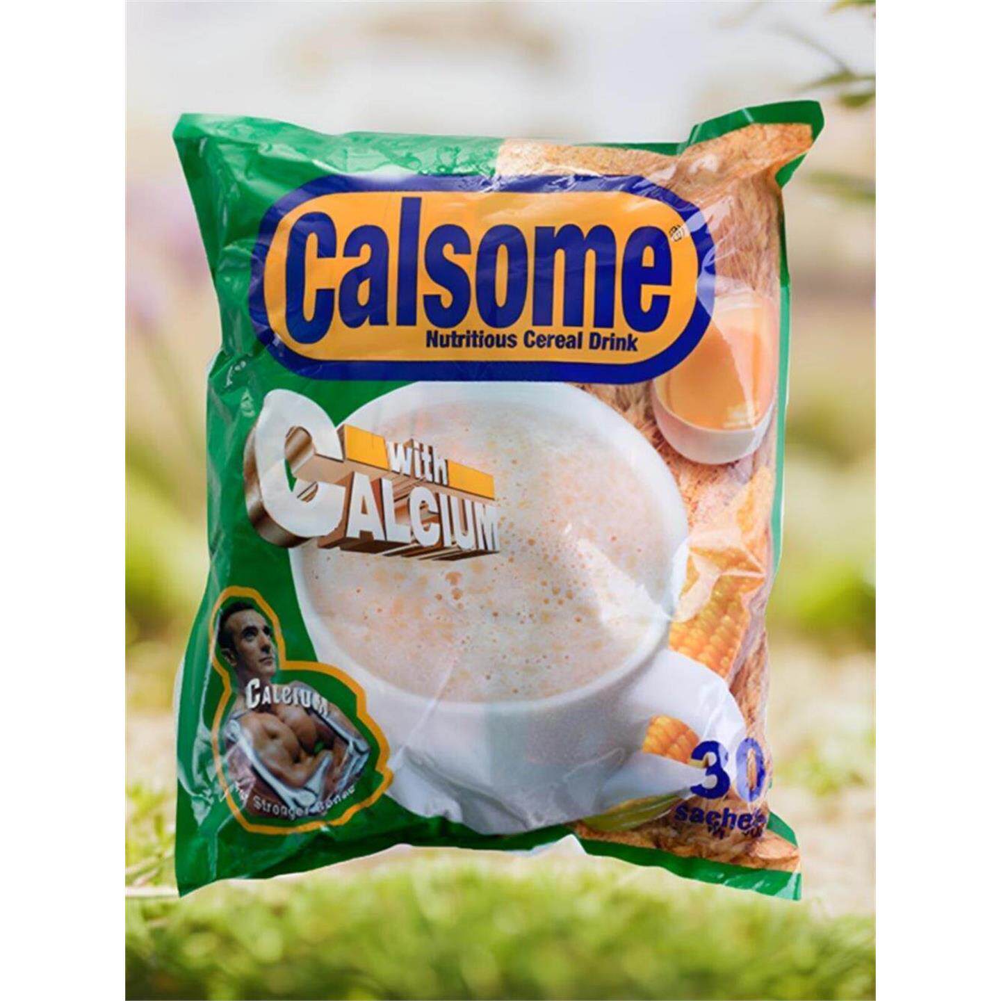 缅甸泰国进口calsome绿色麦片谷物即食营养燕麦片袋装早餐冲饮