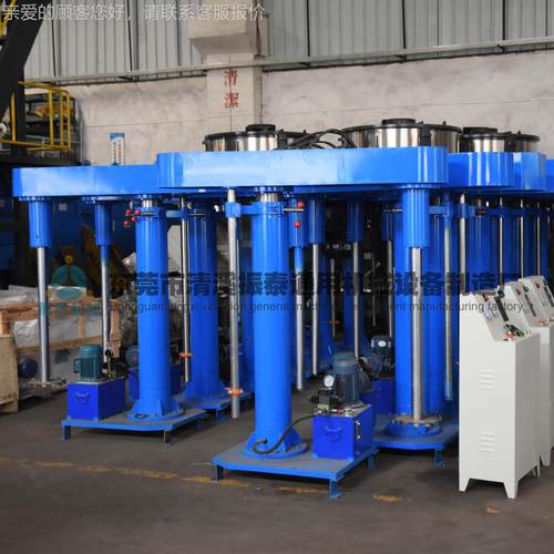 化工类械厂机家电动厂液压升分散机家 变频防爆油压升KVF降降分散