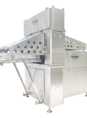 W达瑞宝豪华切卷机 大型商用切芝士卷设备不锈钢连续式猪肉切片机