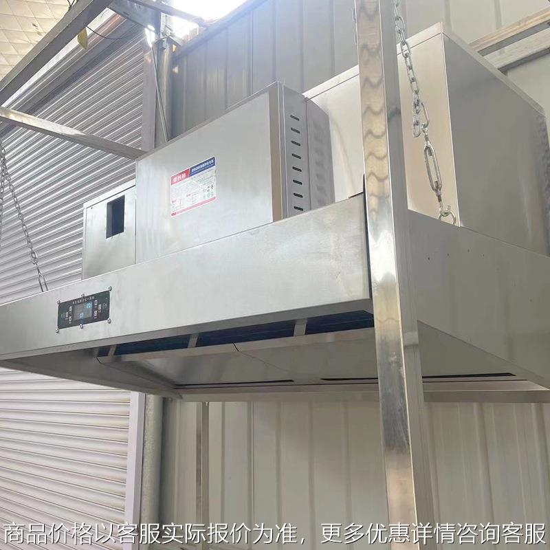 厂家供应 油烟净化一体机 商用饭店低空排放不锈钢排烟罩净化除味