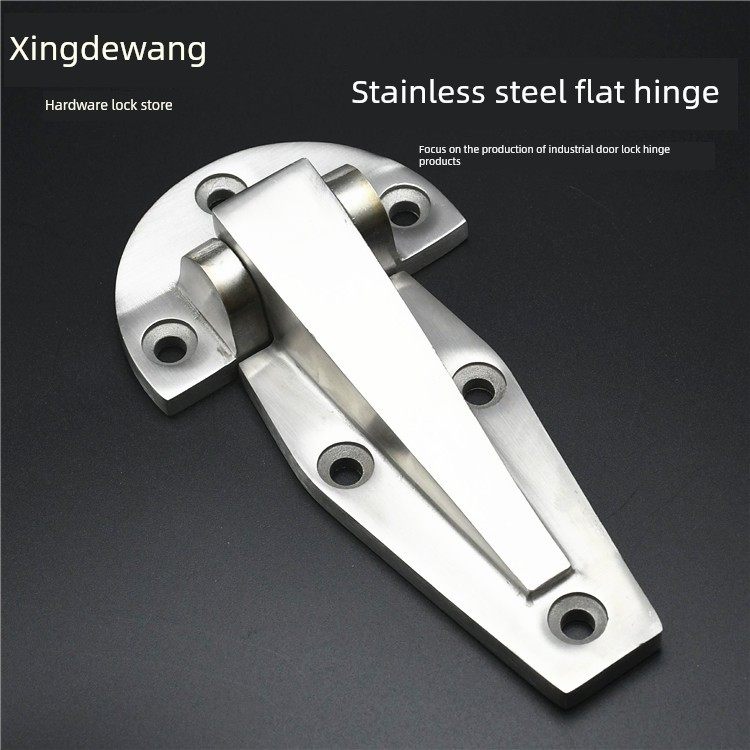 不锈钢海鲜蒸柜合页工业烤箱蒸饭车圆头90度门铰蒸饭箱平门铰炼