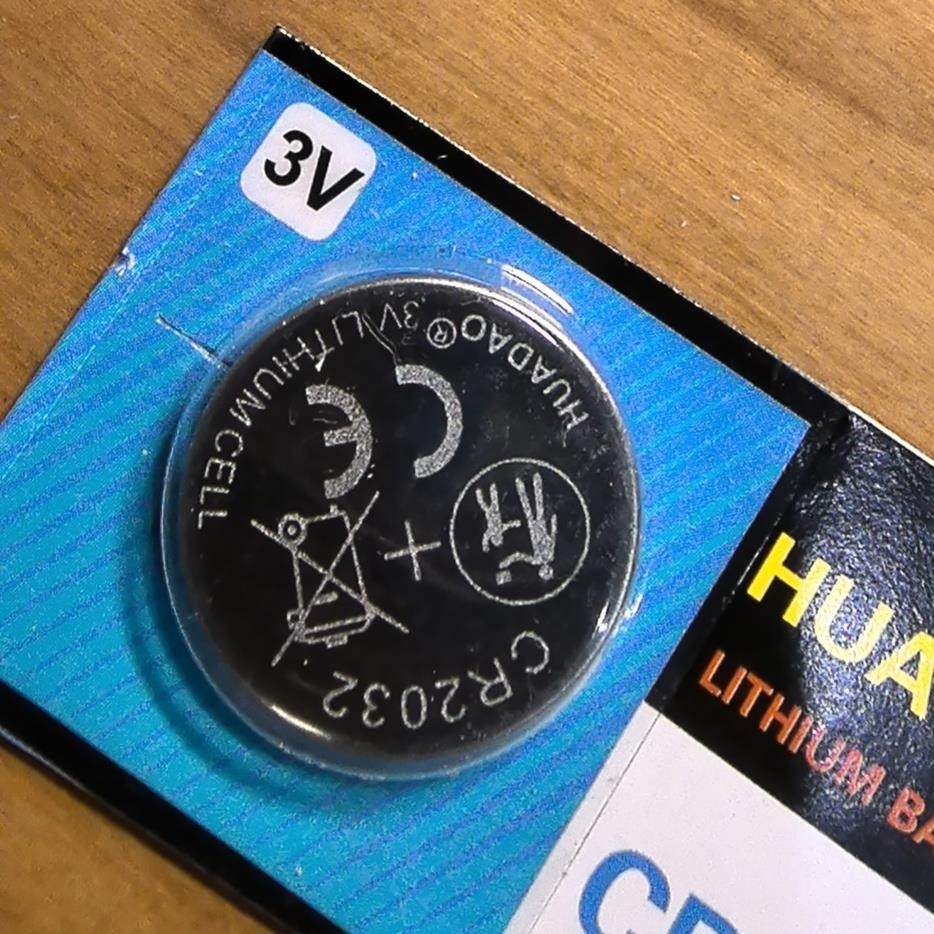 YD强生U倍tra稳豪易型ONETOUCH血糖l仪试仪扣式电子通测用纽扣电池