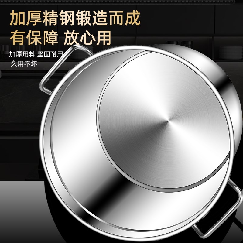 304翅片桶金耳50卤肉桶40翅片节能桶商用不锈钢桶圆桶卤锅卤肉桶