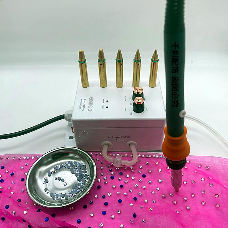 新款高功率点钻机吸钻调温烫钻器 舞蹈服贴钻补钻笔装饰diy烫钻机