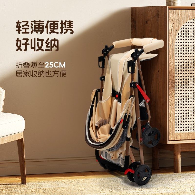 婴儿推车可坐可躺超轻便携可折叠简易手推车新生儿童宝宝遛娃伞车