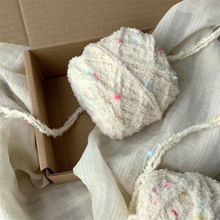 暮色手混线绒绒线#5-6mm钩针棒针适用编织毛线手工线材钩织礼物