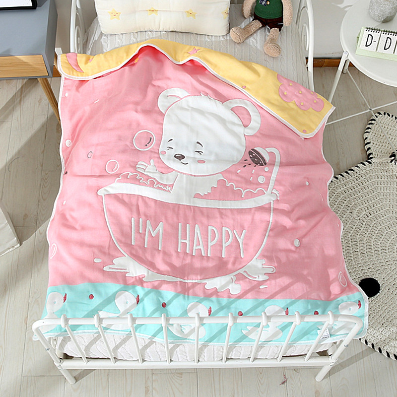 婴儿盖毯纯棉纱布10层春夏四季盖被宝宝浴巾小毯子新生儿童毛巾被,婴童用品,婴童毛毯/盖毯,淘宝优惠券,粉丝福利购,淘宝优惠卷