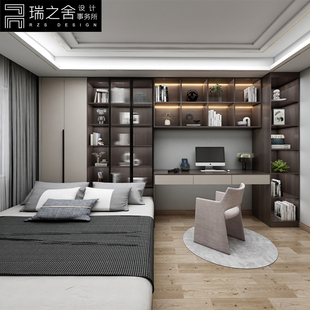 榻榻米床衣柜一体实木卧室客厅意B式地台床多功能储物实木定制整