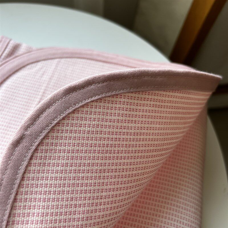 好看!高档优质纯棉粗布凉席三件套 凉席加一对枕套 小清新可水洗