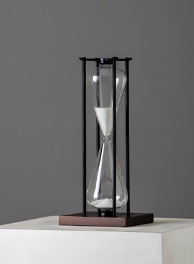 新款沙漏计时器高级感30时间60分钟桌面装饰品办公室漏斗流沙摆件