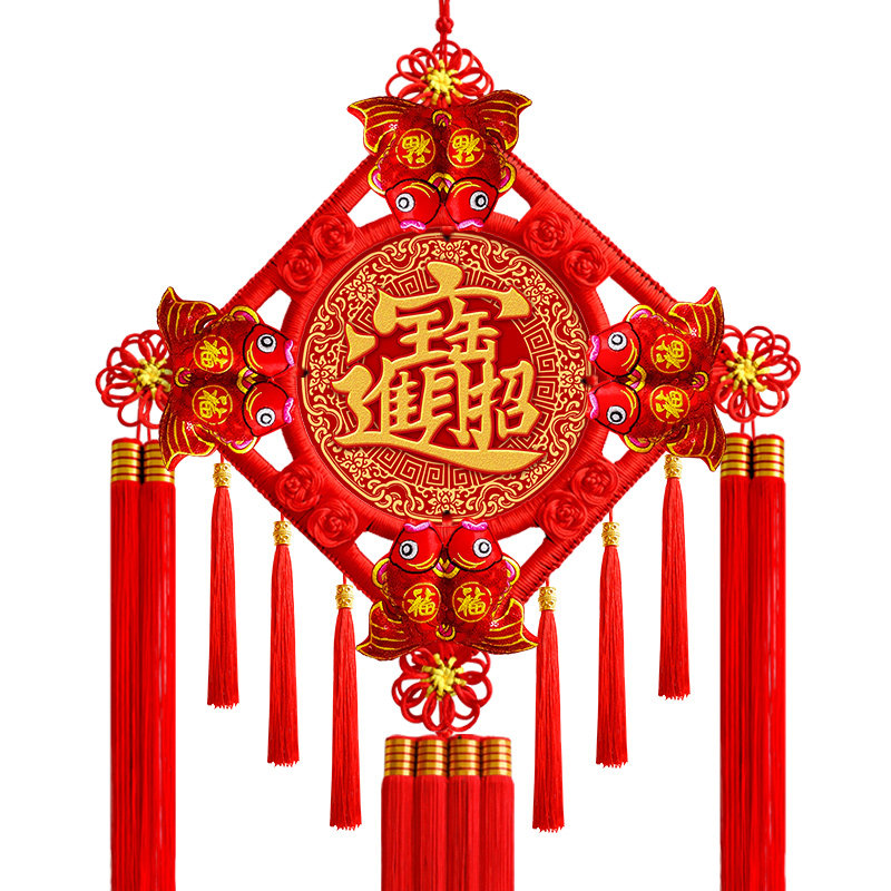新款中国结挂饰客厅开业礼物挂件摆件工艺品装饰画