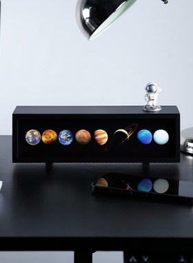 八大星球行星桌面摆件工位氛围灯电气灯小夜灯装饰品送男生朋友女