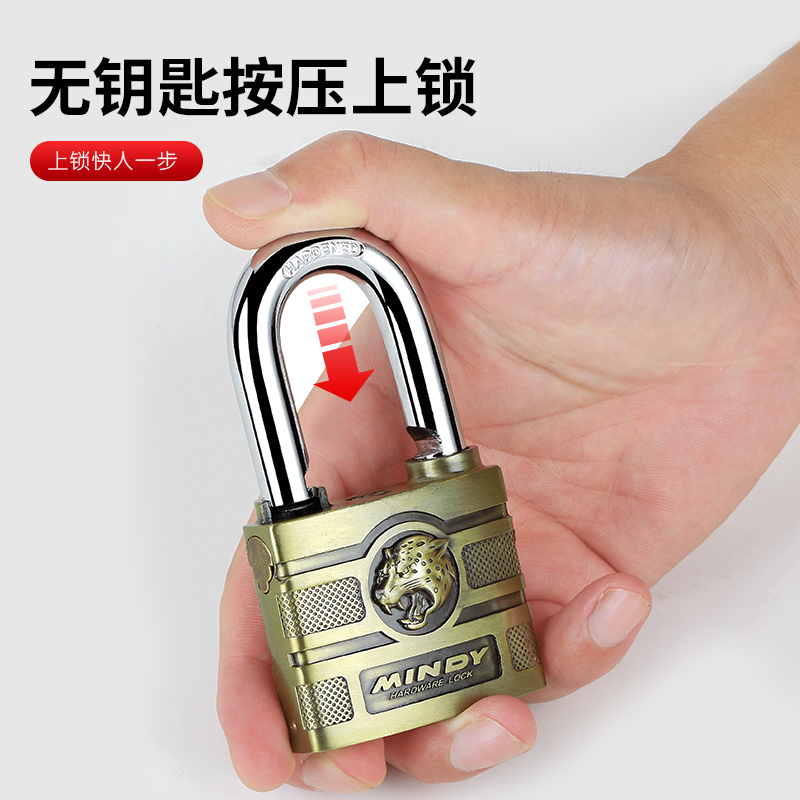 豹子头挂锁宿舍门锁防盗锁仓库门锁铁门锁寝室大门家用防锈柜子锁