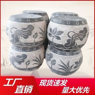 柱墩底座柱脚柱础青石石墩子仿古可定制柱顶石古建庭院装饰柱墩石